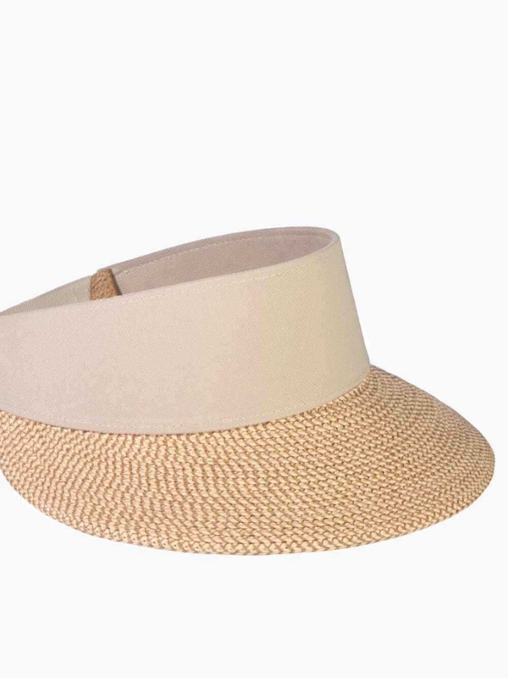 NWT Eric Javits Champ Visor in Original Peanut - Picture 6 of 6